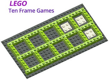 LEGO Ten Frame Games
