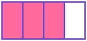 Product of 14 and 3 on fraction strip